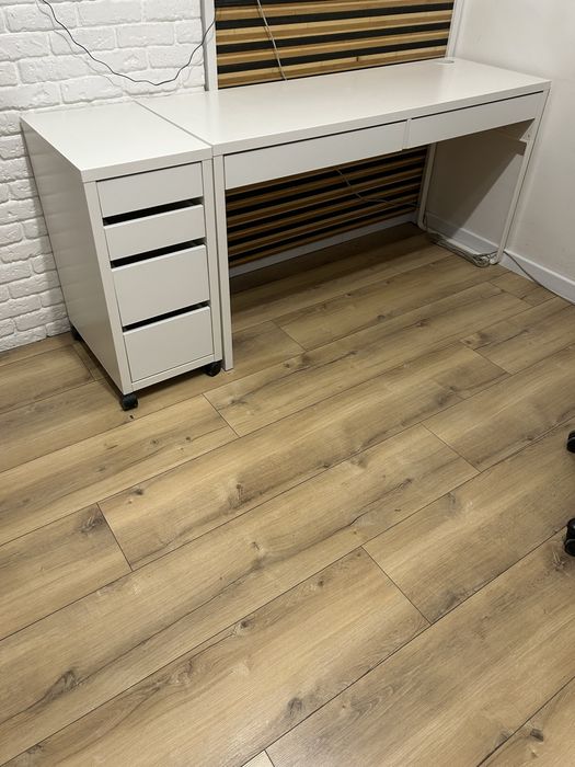 Стіл IKEA письмовий/компʼютерний, тумба в додаток