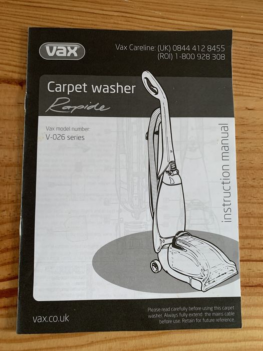 Maquina para limpar carpetes