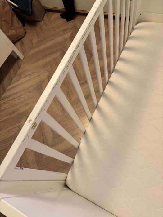 Woodies Łóżeczko dziecięce Smooth Cot 120x60