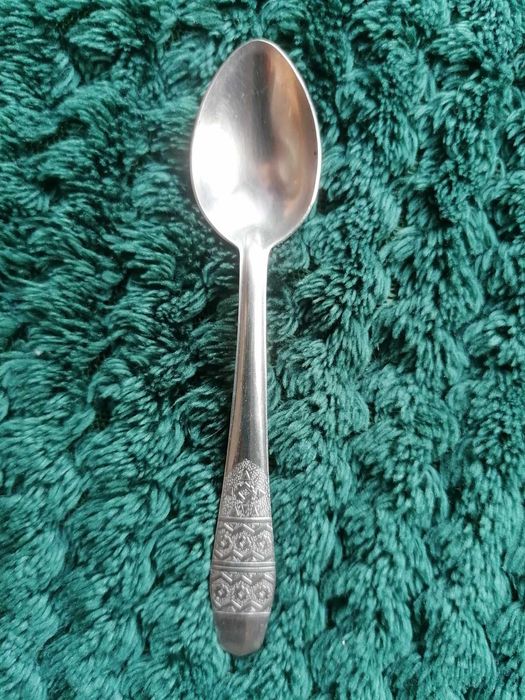 Zestaw starych, radzieckich sztućców - małych łyżeczek