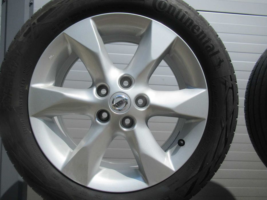 Alu+opony lato R17 NISSAN JUKE I, RENAULT SCENIC 3    4539