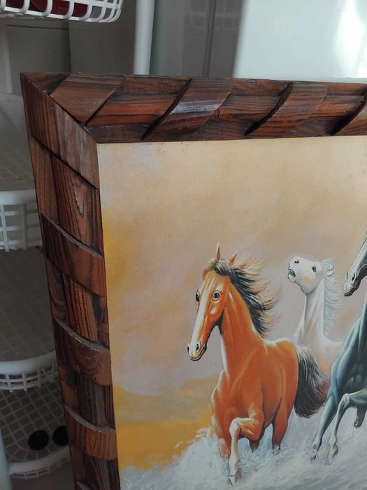 Quadro de 8 cavalos
