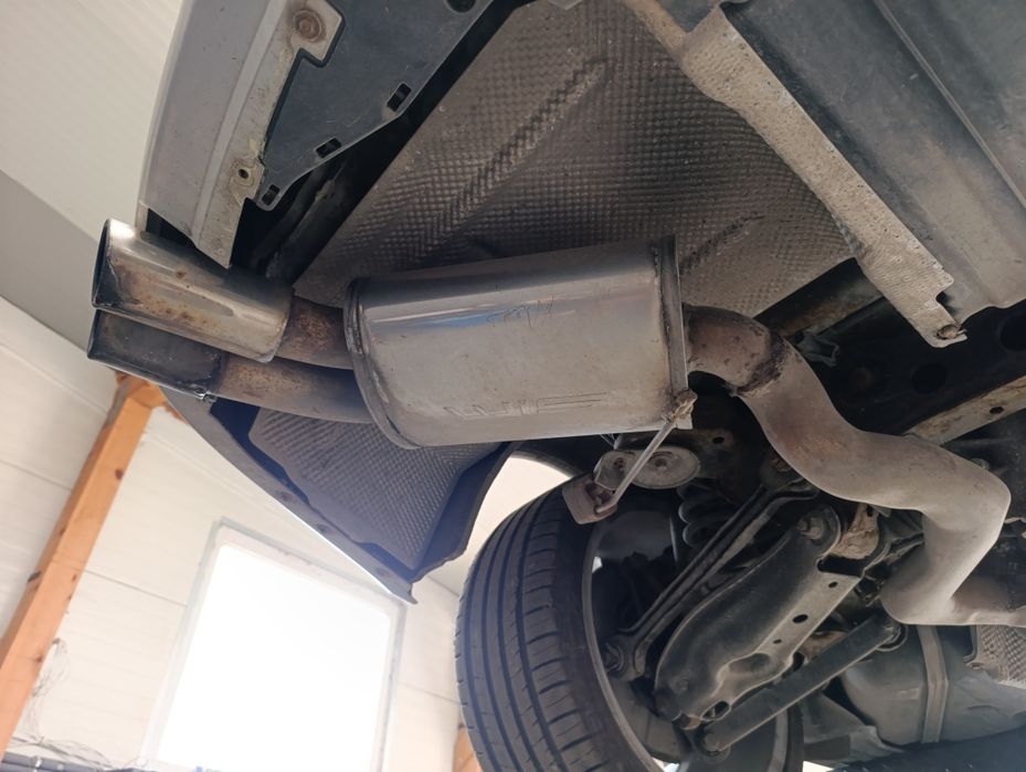 BMW E90 n52 tłumik końcowy SIM fajnie brzmi