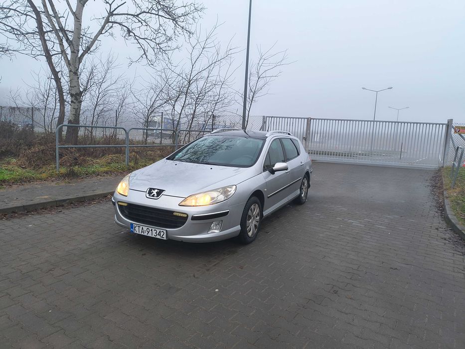Peugeot 407 SW szklany dach
