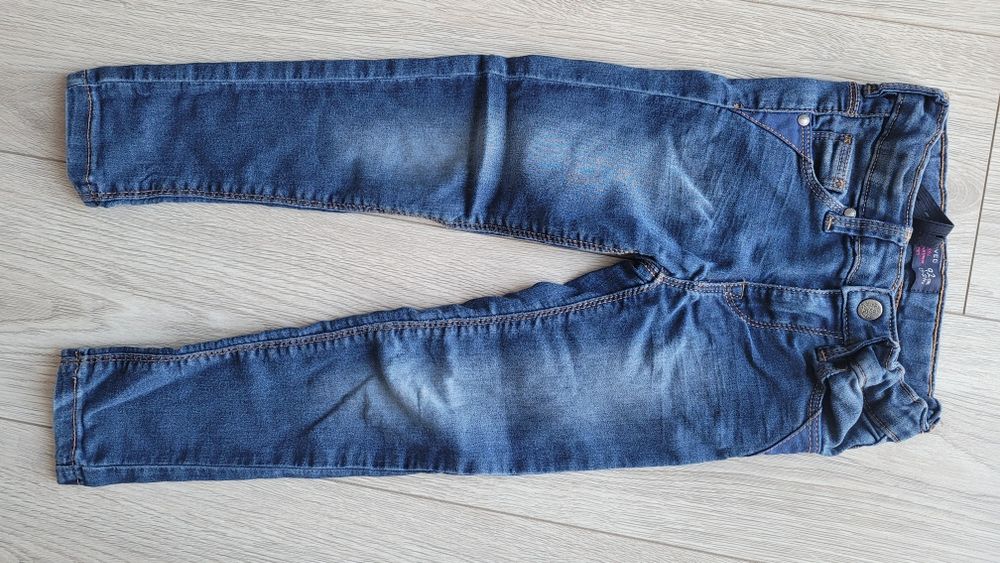 Spodnie jeansowe dziewczynka r.92