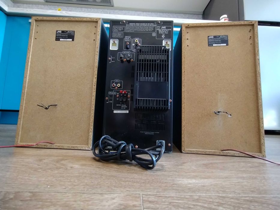 Караоке JVC 500 Вт ( Блютуз / AUX / USB / DVD / MP3 / CD / Bluetooth)