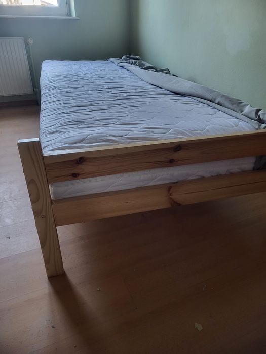 Łóżko z IKEA nowy materac 90*200