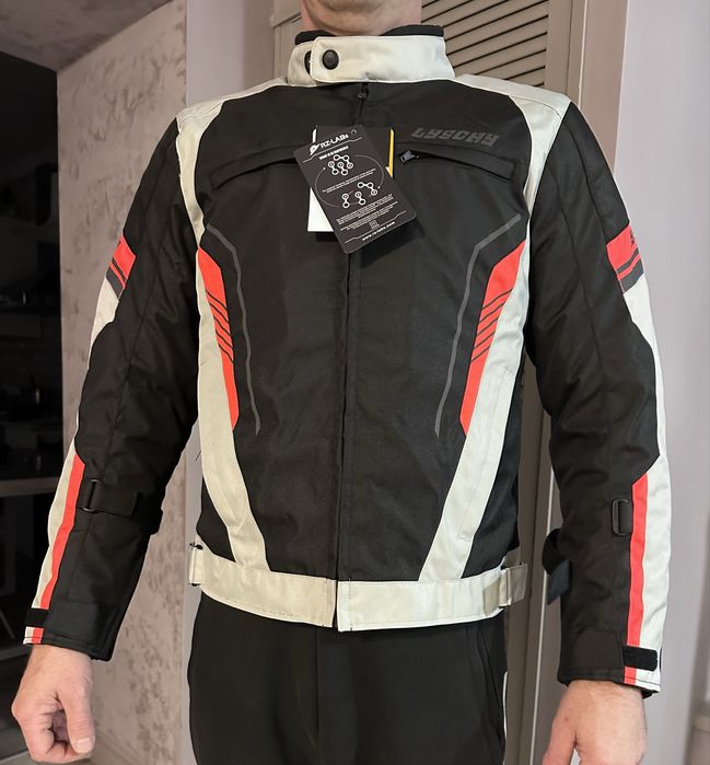Мотокуртка L з захистами