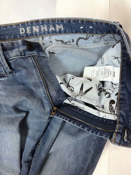 Denham Ridge roz. W32 L32 męskie dżinsy straight fit