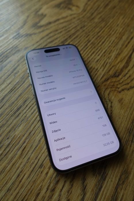 iPhone 15 Pro 128GB 90%
