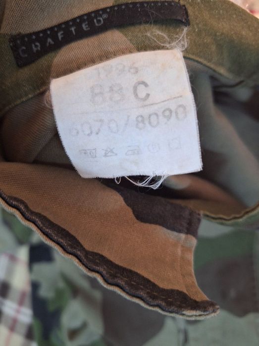 2 французьких кітеля 1996 року камуфляж CCE (Camouflage Centre-Europe)
