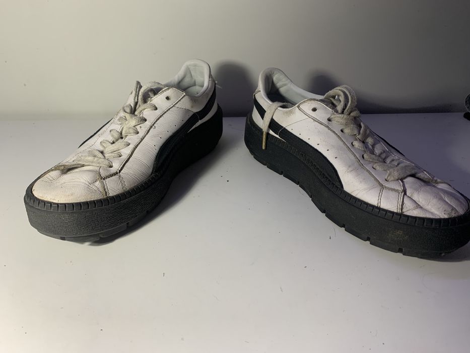 Puma Basket Białe Buty