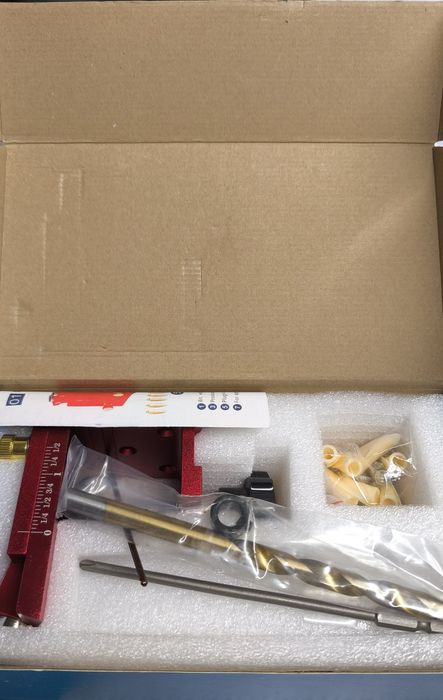 Kit Gabarito de Furação Inclinada (Pocket Hole Jig) - Novo - Marcenari