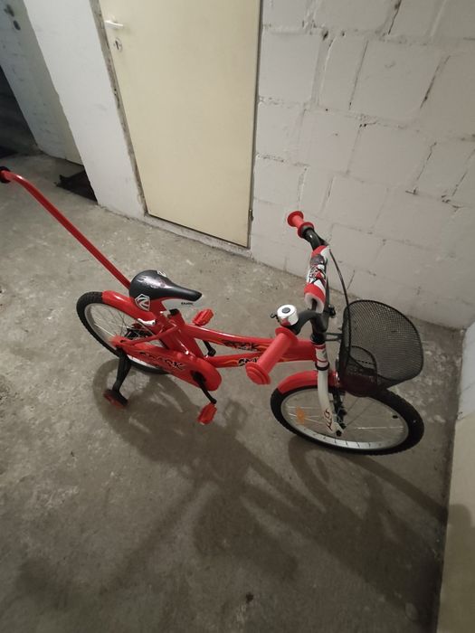 Rowerek model Rock Kids Spark 16", czerwony nowy