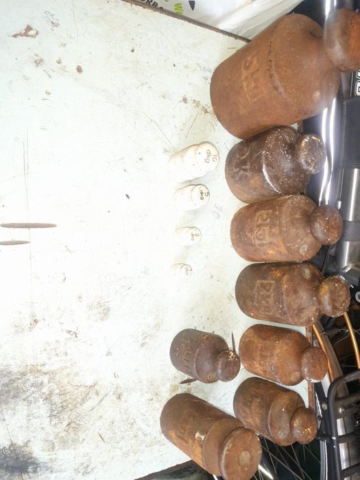 Zestaw odważniki do wagi PRL