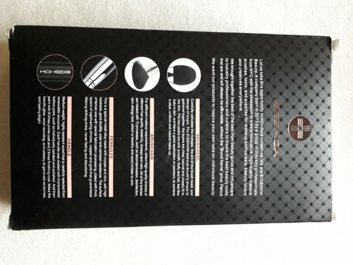 Conjunto de Pincéis Profissionais EIGSHOW Lucky Coffee - VALOR FIXO