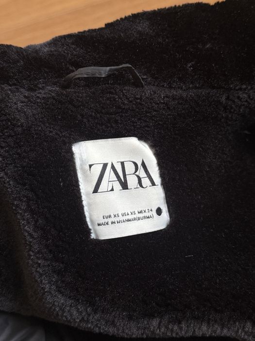 Куртка чорна жіноча  Zara xs