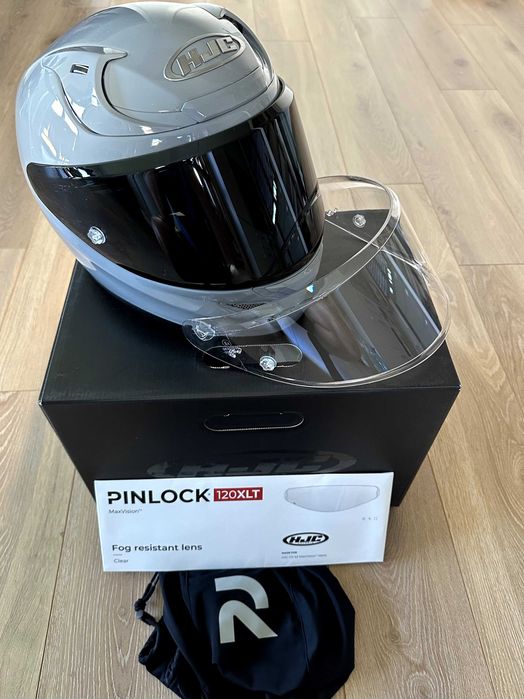 Kask HJC RPHA 12 rozmiar S nardo grey szary jak nowy pełen zestaw