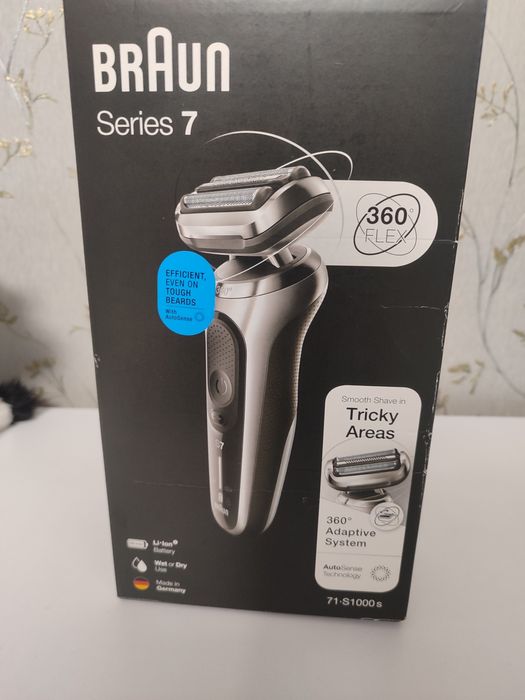 Электробритва BRAUN Series 7 71-S1000s (Silver/Black)