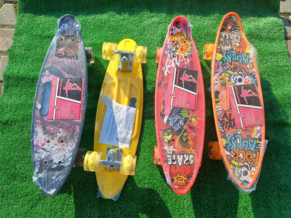 Пеніборди , скейти, шоломи