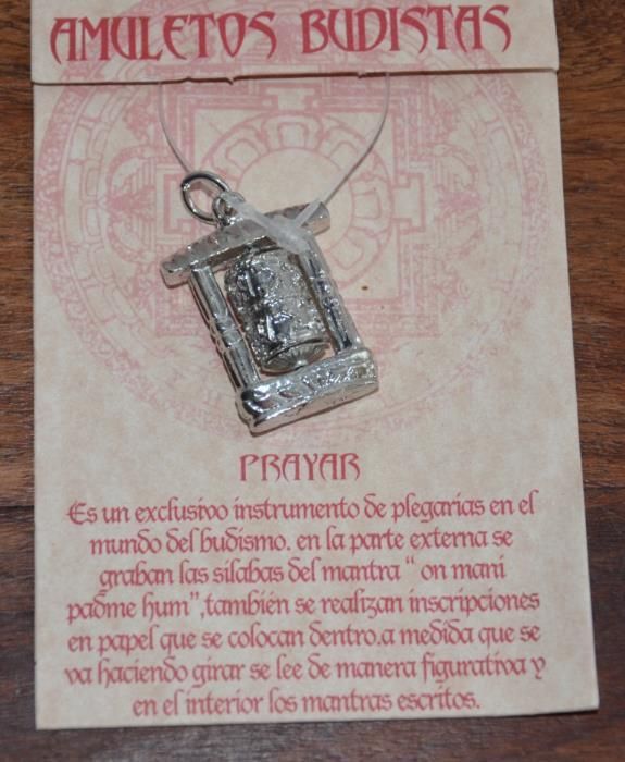 Símbolo Budista Prayar - Pendente para Colar