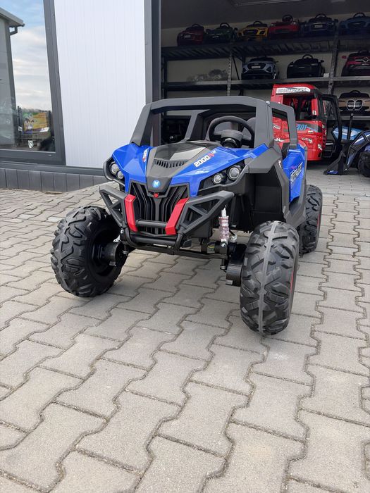 AUTO DLA DZIECI na akumulator Buggy UTV-MX 2000N na prezent PRAWO JAZDY niebieski