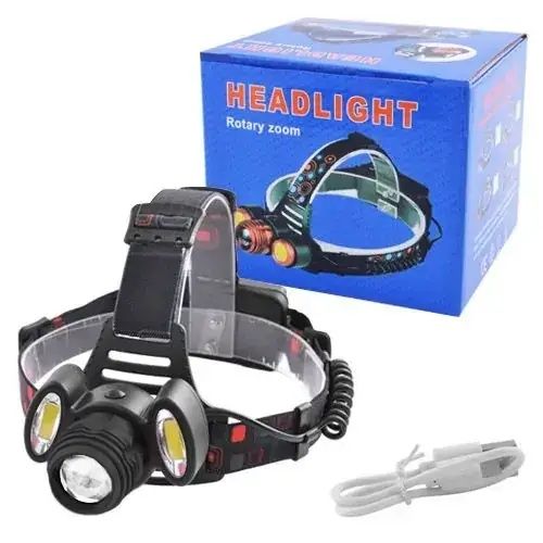 Ліхтар налобний Police 2117-T6+2COB