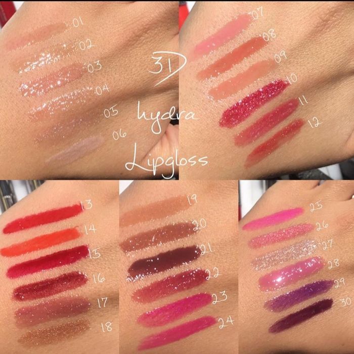 Блиск  Kiko 3 d hydra lipgloss 01 02 03 09 16 17 18 20 21 31 32