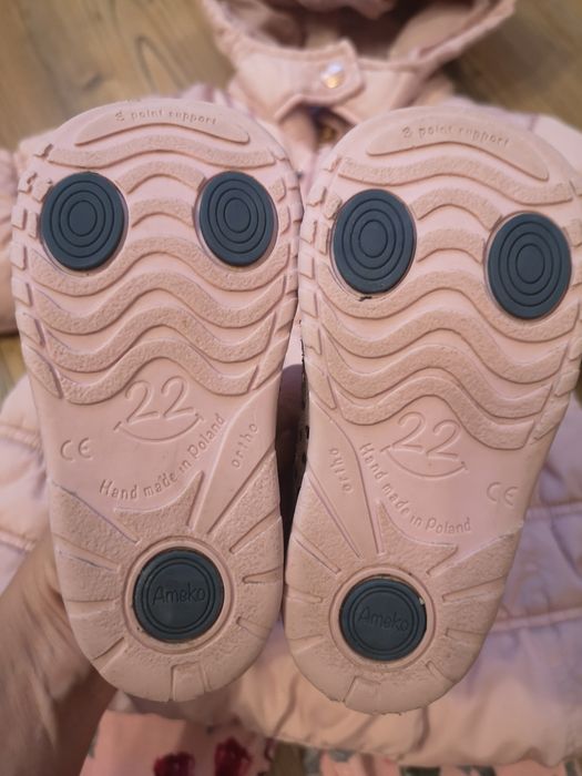 Buty skórzane ameko, kurtka next, spodnie H&M