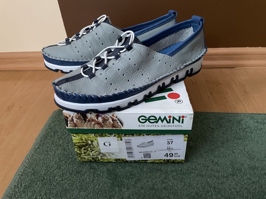 Buty skórzane damskie Gemini roz. 37, 39,40 Nowe