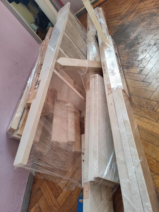 Łóżko piętrowe (antresola) domek