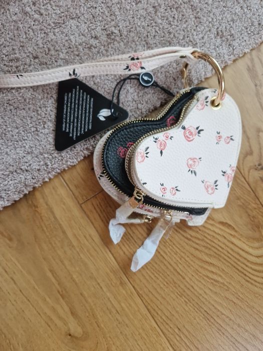 Portfel Ochnik Nowy Przywieszka Brelok Prezent Damski