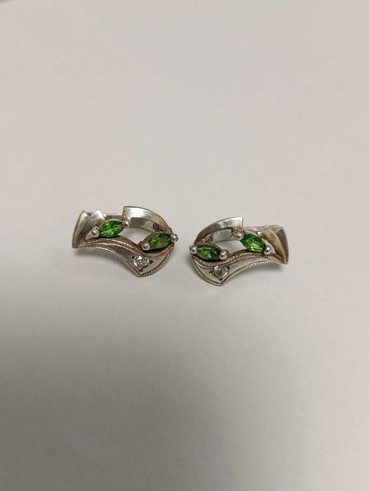 Серебряные сережки 925 пробы
