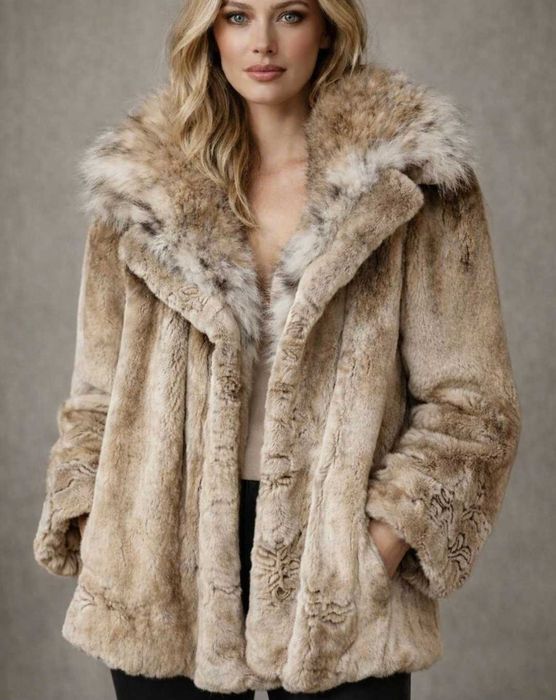 Норкова шуба автоледі,рись