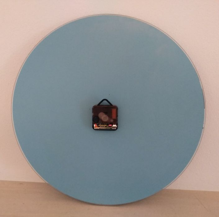 Relógio de parede em vidro do Clint Eastwood