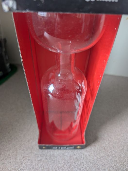Kieliszek butelka do wina 750 ml
