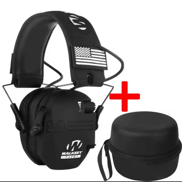 Aktywne ochronniki słuchu + etui