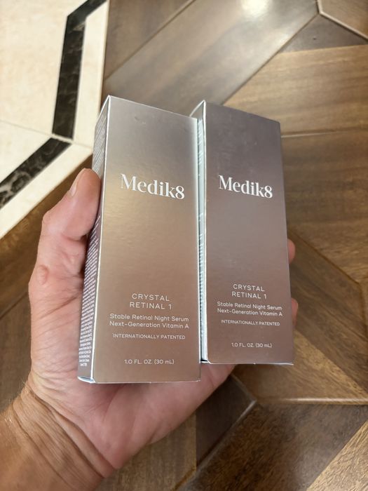 Medik8 для шкіри та обличчя,нічний крем, крем сироватка, гель сироватка