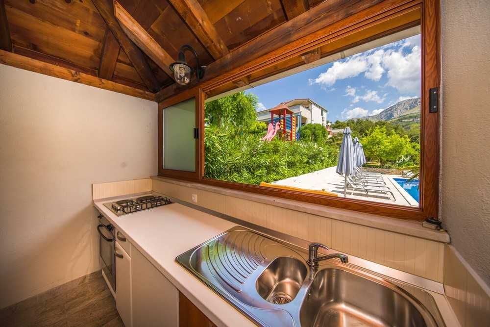 Wakacje, Chorwacja, Apartamet z basenem, okolice Split, Makarska