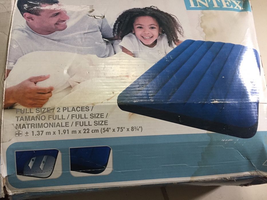 Cama ar casal marca Intex