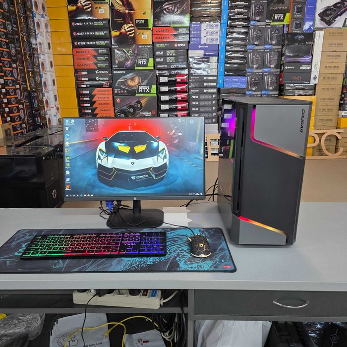 Компютер Новий Ryzen 5 5500, 16GB DDR4, GTX 1660 Super 6GB, SSD 512GB