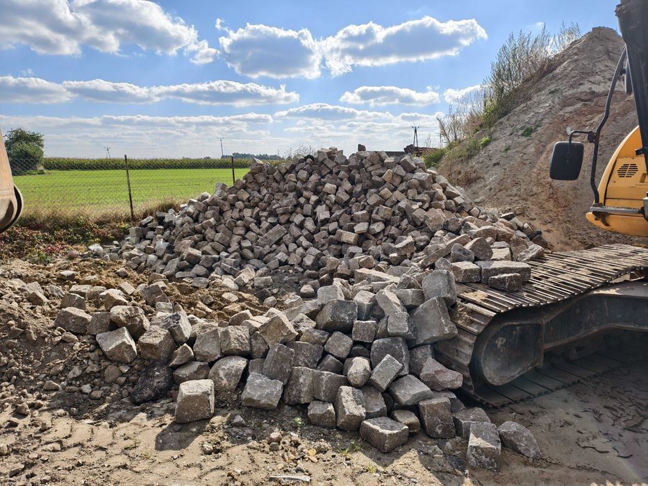 Kamień granitowy  - drogowy