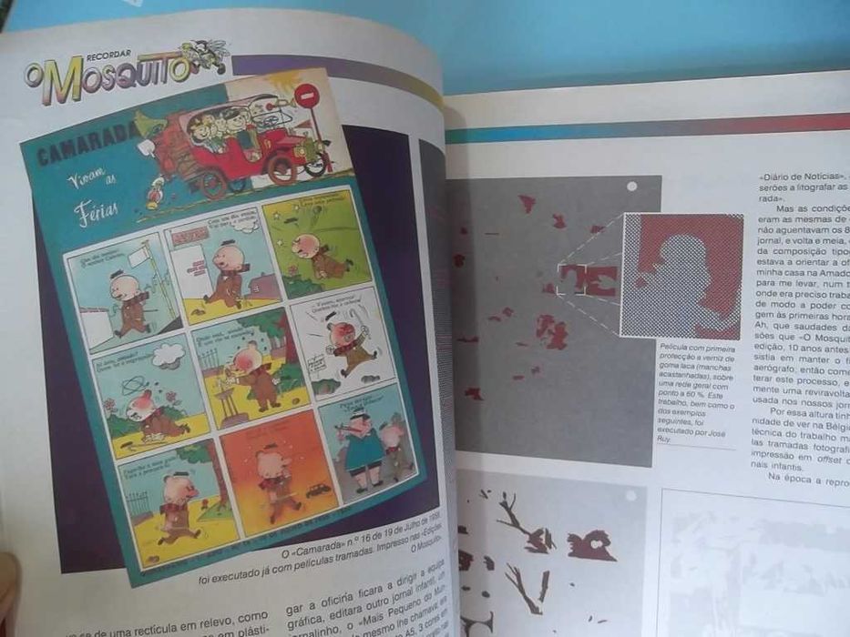 Revista "Carácter" Nº 1 e 2 - com suplementos de Banda desenhada.