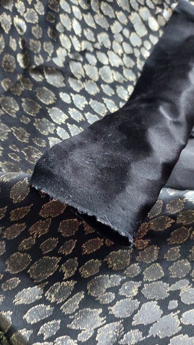 Materiał wzorzysty, czarny na sukienke , bluzke party