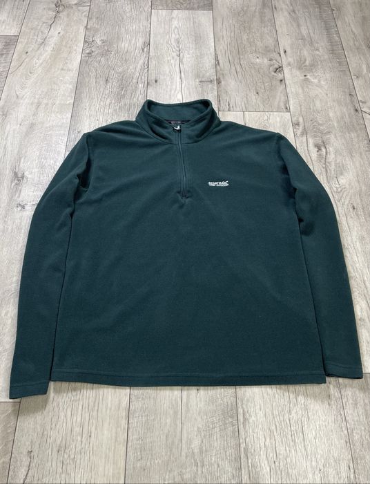 Regatta кофта толстовка 2XL-3XL размер флисовая зеленая