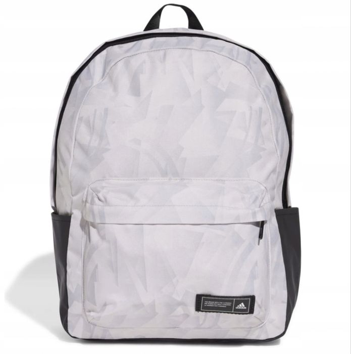 ADIDAS Plecak szkolny sportowy Classic Graphic szary 27,5l 44x36x15cm