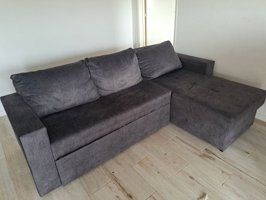Sofa cama e arrumação medidas: 225cm×140cm