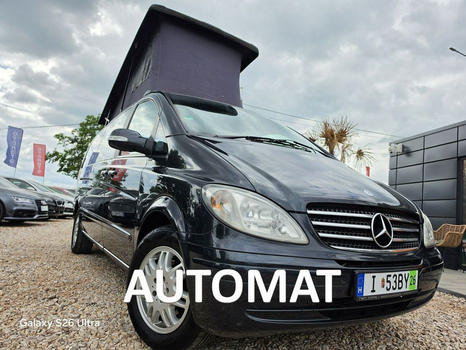 Mercedes-Benz Viano  2.2CDI#150PS#LONG#Kamper#Skóry#Klima#Nawiewy#7 Osób#Świeży Import#Opła