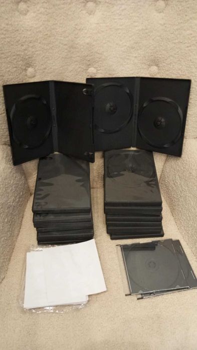 todas caixas de cd/dvd novas