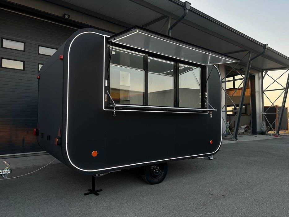 Przyczepa gastronomiczna/food truck 3,5x2  LODY/GOFRY/KEBAB/ZAPIEKANKI